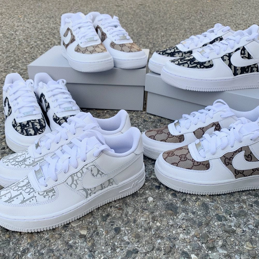 Nike air force gucci price on sale